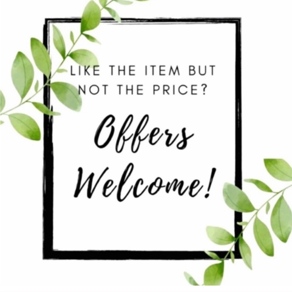 Reasonable offers accepted!!!